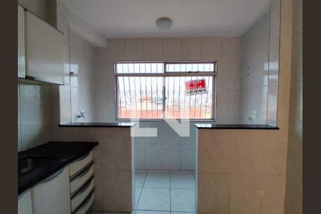 Cozinha de apartamento à venda com 2 quartos, 60m² em São Paulo, Belo Horizonte