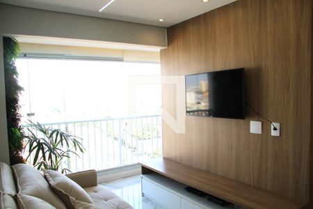 Sala  de apartamento à venda com 2 quartos, 49m² em Vila Rosália, Guarulhos