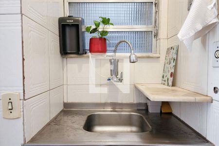 Cozinha de apartamento à venda com 1 quarto, 20m² em Botafogo, Rio de Janeiro