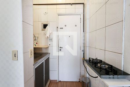 Cozinha de apartamento à venda com 1 quarto, 20m² em Botafogo, Rio de Janeiro