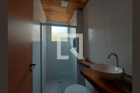 Banheiro de apartamento para alugar com 2 quartos, 69m² em Bairro Empresarial do Mandu, Contagem