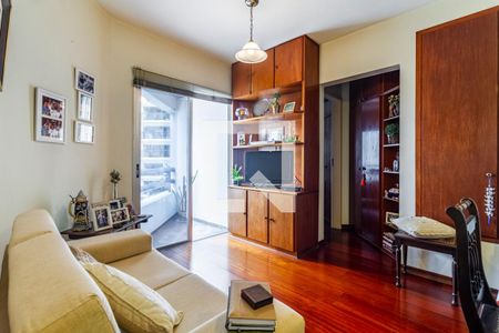 Sala de apartamento à venda com 1 quarto, 45m² em Pinheiros, São Paulo