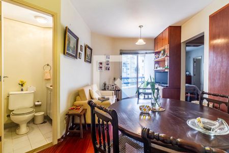 Sala de apartamento à venda com 1 quarto, 45m² em Pinheiros, São Paulo