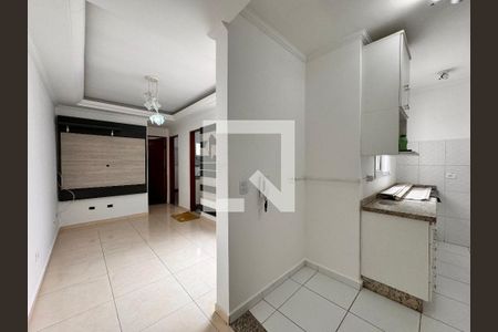 Sala de apartamento à venda com 2 quartos, 48m² em Parque Novo Oratório, Santo André