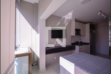 Varanda de kitnet/studio para alugar com 1 quarto, 24m² em Ipiranga, São Paulo