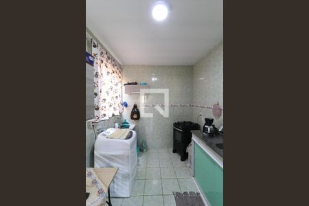 Cozinha e Área de Serviço de apartamento à venda com 2 quartos, 53m² em Cascadura, Rio de Janeiro