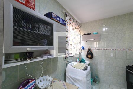 Cozinha e Área de Serviço de apartamento à venda com 2 quartos, 53m² em Cascadura, Rio de Janeiro