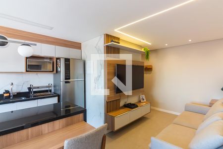 Sala de apartamento à venda com 2 quartos, 50m² em Quitaúna, Osasco