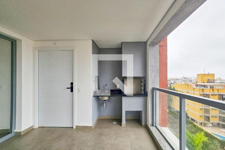 Sala de apartamento para alugar com 3 quartos, 150m² em  Jardim Tres Marias, Guarujá