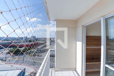 Varanda da Sala de apartamento à venda com 3 quartos, 58m² em Jardim Vila Formosa, São Paulo