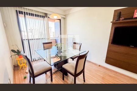 Sala de Jantar de apartamento à venda com 3 quartos, 70m² em Vila Valparaíso, Santo André