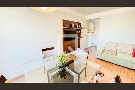 Sala de Jantar de apartamento à venda com 3 quartos, 70m² em Vila Valparaíso, Santo André