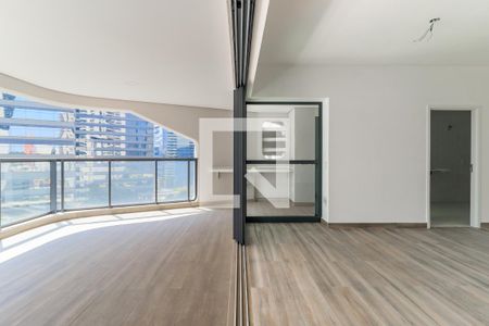 Varanda da Sala de apartamento à venda com 4 quartos, 196m² em Chácara Santo Antônio (zona Sul), São Paulo