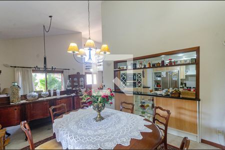 Sala de Jantar de casa de condomínio à venda com 4 quartos, 389m² em Vila Nova, Porto Alegre