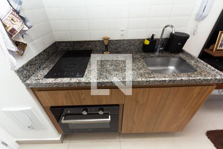 Sala/Cozinha de apartamento para alugar com 1 quarto, 31m² em Indianópolis, São Paulo