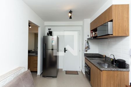 Sala/Cozinha de apartamento para alugar com 1 quarto, 31m² em Indianópolis, São Paulo