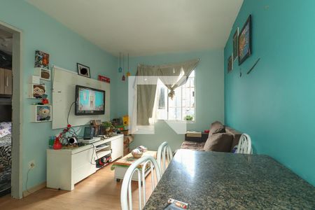 Sala de apartamento à venda com 1 quarto, 49m² em Agronomia, Porto Alegre