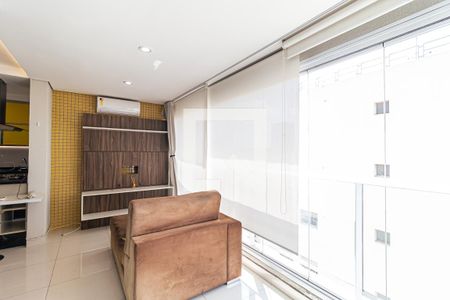 Varanda de apartamento à venda com 1 quarto, 51m² em Consolação, São Paulo