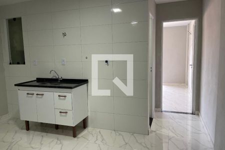 Sala/cozinha de apartamento para alugar com 1 quarto, 70m² em Vila Santa Cruz, Duque de Caxias