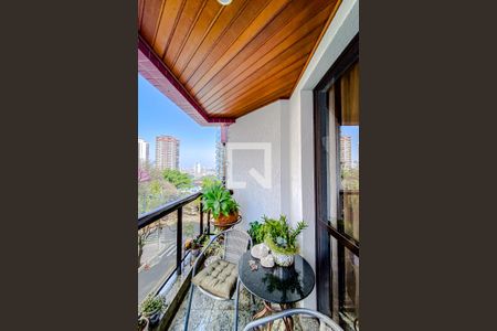 Varanda da Sala de apartamento à venda com 3 quartos, 148m² em Jardim Analia Franco, São Paulo