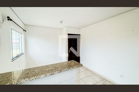 Sala - Cozinha de apartamento para alugar com 2 quartos, 65m² em Parque São Vicente, Santo André