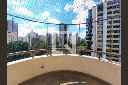 Varanda da Sala de apartamento para alugar com 3 quartos, 275m² em Vila Nova Conceição, São Paulo