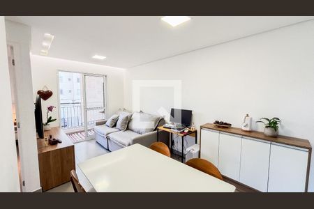 Sala - Sala de Jantar de apartamento à venda com 2 quartos, 52m² em Parque João Ramalho, Santo André