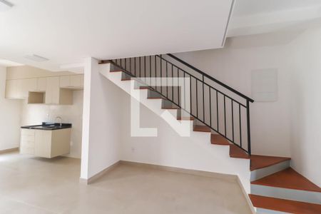 Sala de casa para alugar com 2 quartos, 90m² em Jardim Carolina, Jundiaí