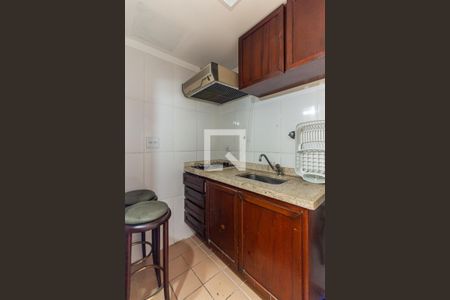 Cozinha de apartamento à venda com 1 quarto, 32m² em Campos Elíseos, São Paulo