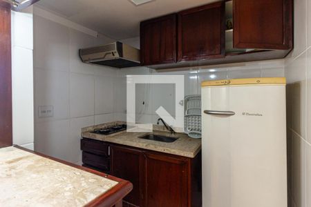 Cozinha de apartamento à venda com 1 quarto, 32m² em Campos Elíseos, São Paulo