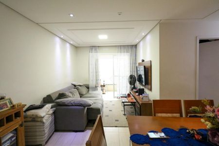 Sala de apartamento à venda com 3 quartos, 84m² em Barcelona, São Caetano do Sul