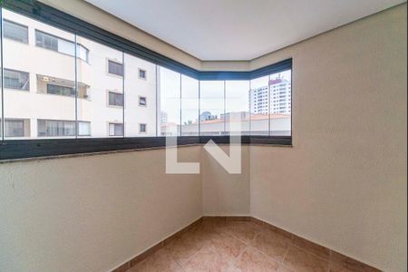 Varanda da Sala de apartamento para alugar com 3 quartos, 106m² em Vila Gilda, Santo André