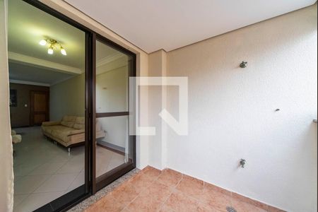 Varanda da Sala de apartamento para alugar com 3 quartos, 106m² em Vila Gilda, Santo André