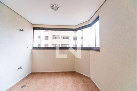 Varanda da Sala de apartamento para alugar com 3 quartos, 106m² em Vila Gilda, Santo André