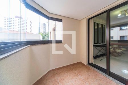 Varanda da Sala de apartamento para alugar com 3 quartos, 106m² em Vila Gilda, Santo André