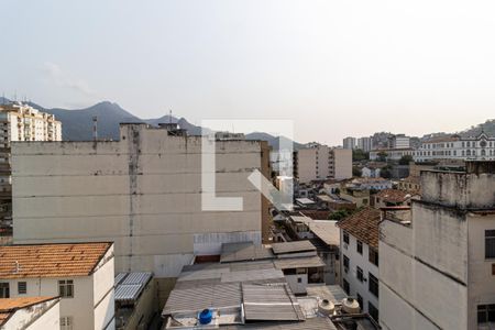 Sala Varanda Vista de apartamento à venda com 1 quarto, 58m² em Vila Isabel, Rio de Janeiro