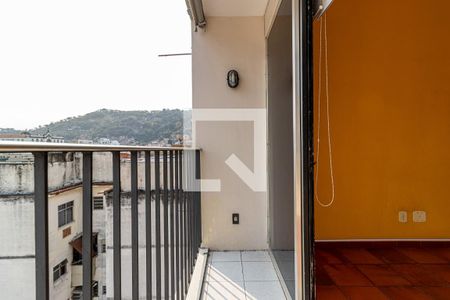 Sala Varanda de apartamento à venda com 1 quarto, 58m² em Vila Isabel, Rio de Janeiro