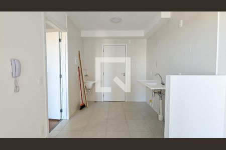 Sala / Cozinha de apartamento à venda com 1 quarto, 31m² em Socorro, São Paulo