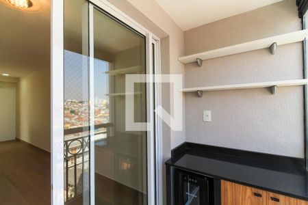 Varanda de apartamento à venda com 2 quartos, 54m² em Quarta Parada, São Paulo