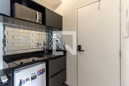 Cozinha de kitnet/studio à venda com 1 quarto, 15m² em Vila Buarque, São Paulo