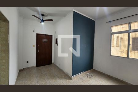 Detalhe Sala de apartamento para alugar com 1 quarto, 69m² em Ponta da Praia, Santos