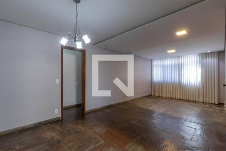 Sala de apartamento à venda com 3 quartos, 100m² em Santo Antônio, Belo Horizonte