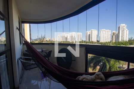 Varanda de apartamento para alugar com 3 quartos, 76m² em Recreio dos Bandeirantes, Rio de Janeiro