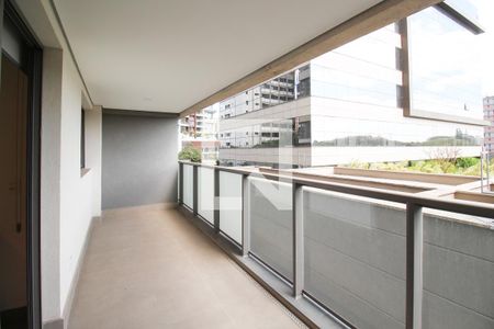 Varanda de apartamento para alugar com 1 quarto, 54m² em Indianópolis, São Paulo