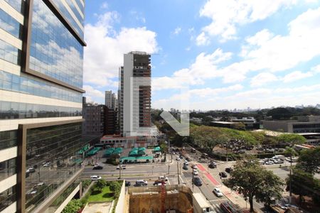 Vista da Varanda de apartamento para alugar com 1 quarto, 53m² em Indianópolis, São Paulo