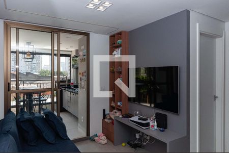 Sala de apartamento à venda com 1 quarto, 67m² em Barra Funda, São Paulo