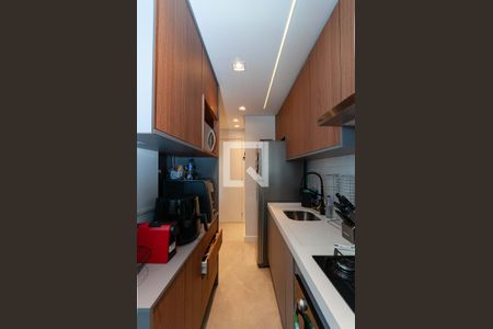 Cozinha de apartamento à venda com 2 quartos, 67m² em Barra Funda, São Paulo