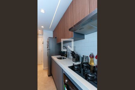 Cozinha de apartamento à venda com 2 quartos, 67m² em Barra Funda, São Paulo