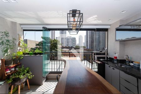 Varanda gourmet de apartamento à venda com 1 quarto, 67m² em Barra Funda, São Paulo