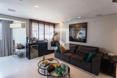 Sala 1 de apartamento para alugar com 2 quartos, 106m² em Santo Agostinho, Belo Horizonte